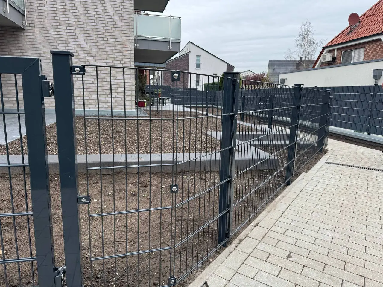 Eckverbindung Beim Zaunbau